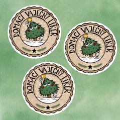 samolepkový arch Vaječný likér