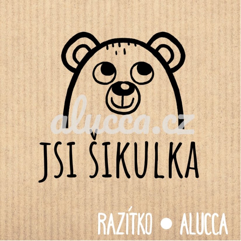 jsi šikulka - Velikost: 5 cm jsi šikulka - Velikost: 5 cm
