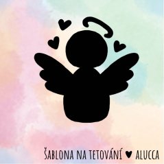 šablona  Anděl
