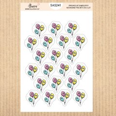 samolepky Balonky