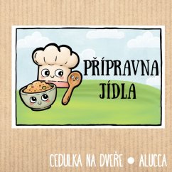 cedulka Přípravna jídla