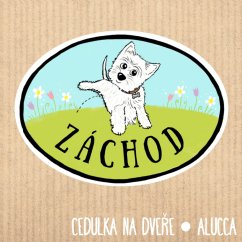 cedulka  Záchod