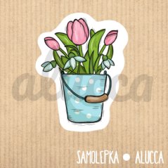 samolepka Tulipány