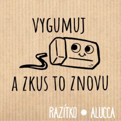 vygumuj a zkus znova