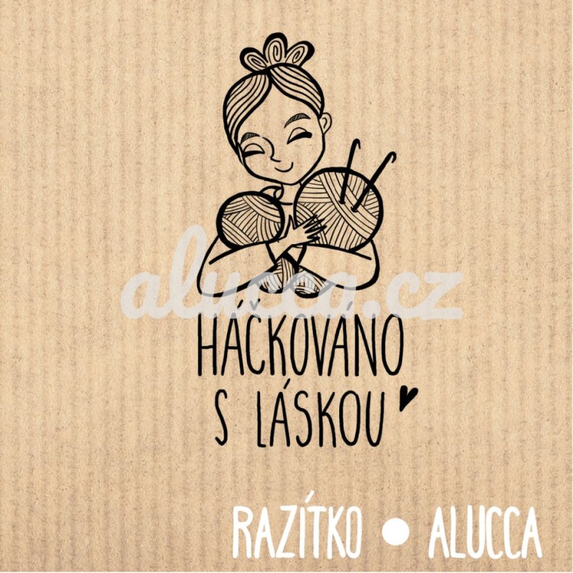 háčkováno s láskou - Velikost: 5 cm