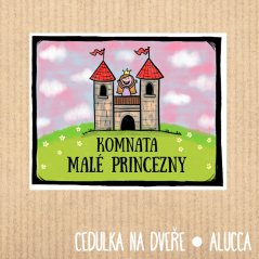 cedulka Komnata princezny