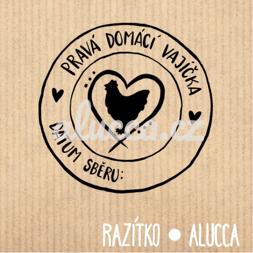 domácí vajíčka - Velikost: 6 cm