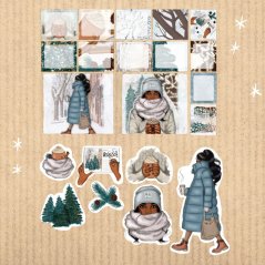 sada samolepek  Winter