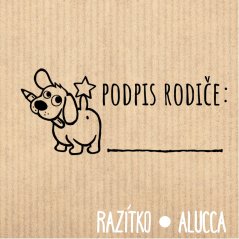 podpis rodiče