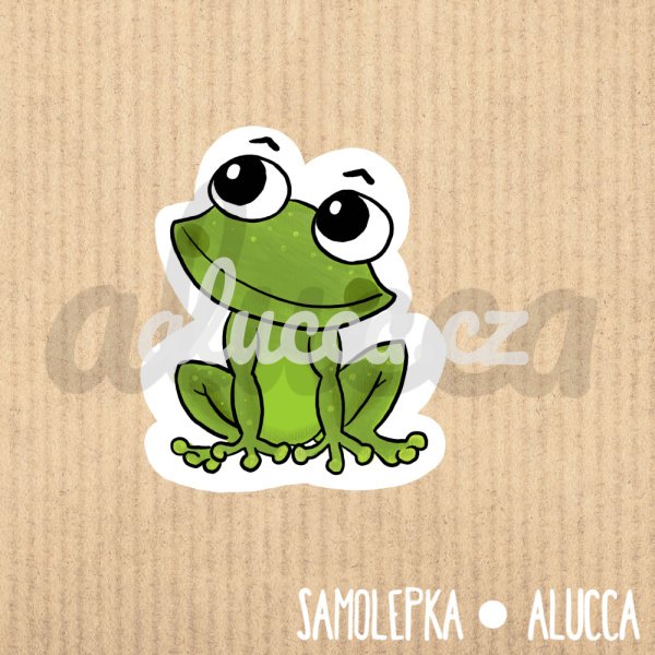 samolepka  Žabka