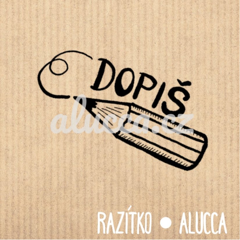 dopiš - Velikost: 3 cm 