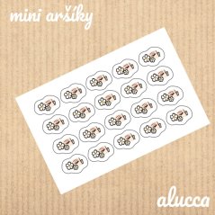 mini samolepky  Řasy