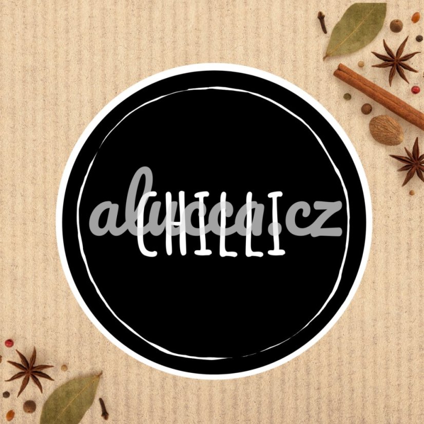 chilli - Velikost: 4 cm 