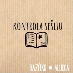 Kontrola sešitu