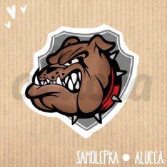 samolepka Pozor koušu!