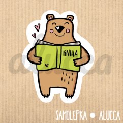 samolepka   Kniha