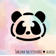 šablona  Panda