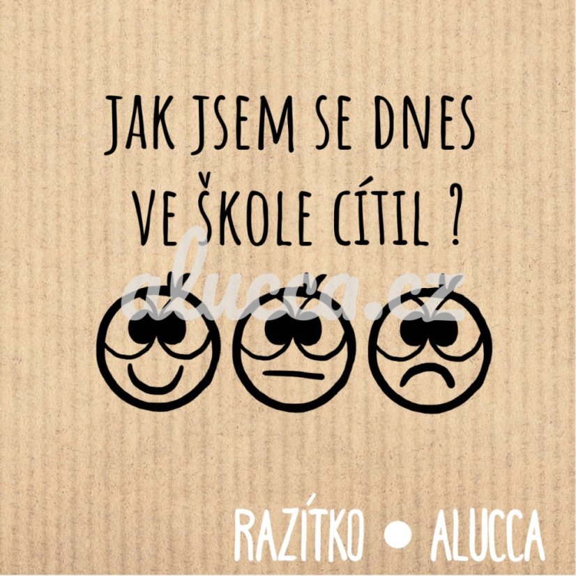jak jsem se cítil - Velikost: 6 cm jak jsem se cítil - Velikost: 6 cm
