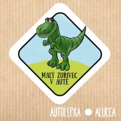 samolepka na auto   Malý zuřivec