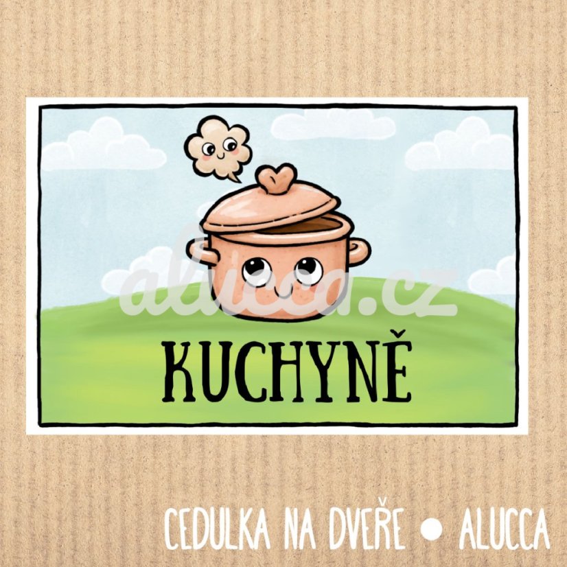 cedulka Kuchyně