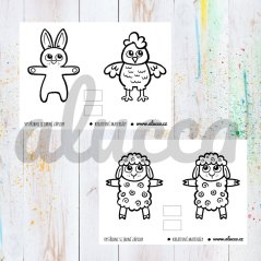 jarní zápichy - sada 2 stran