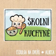 cedulka Školní kuchyně