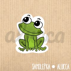samolepka  Žabka