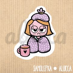 samolepka Nemoc