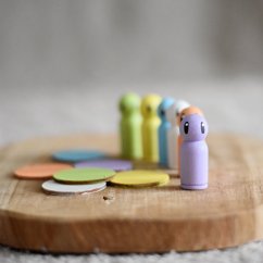 sada barevných rozlišovačů