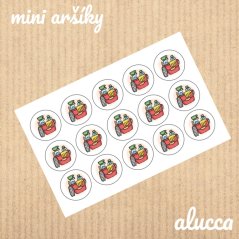 mini samolepky Úklid