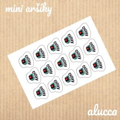 mini samolepky Kardio