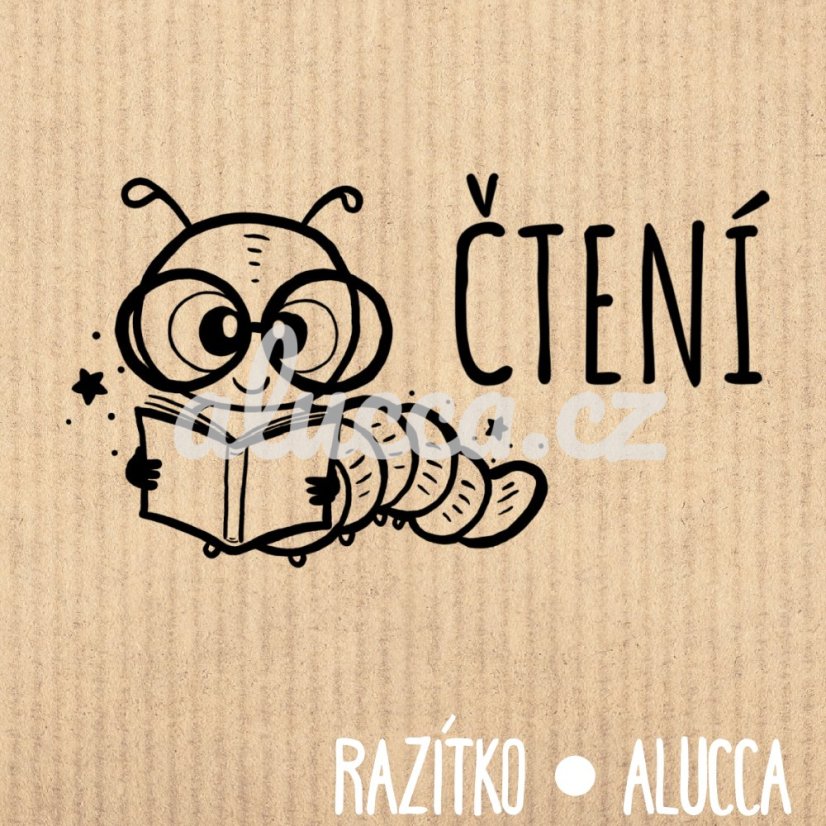 čtení - Velikost: 3 cm 
