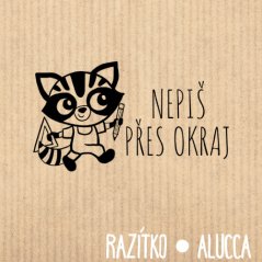 nepiš přes okraj