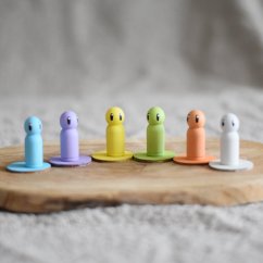 sada barevných rozlišovačů