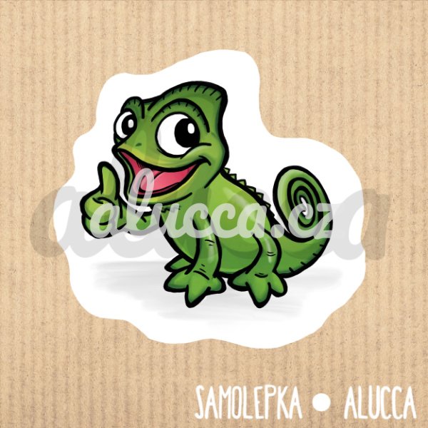 samolepka  Chameleon