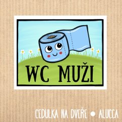 cedulka   Wc muži
